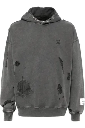 Musium Div. Distressed hoodie
