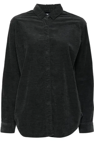 TU ES MON TRESOR The Turquoise corduroy shirt