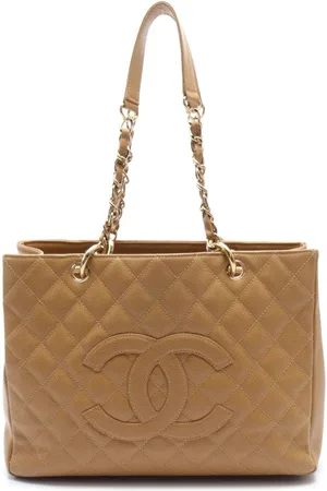 CHANEL 2003-2004 diamond-quilted tote bag