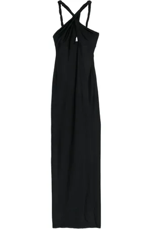 AMEN Halterneck maxi dress