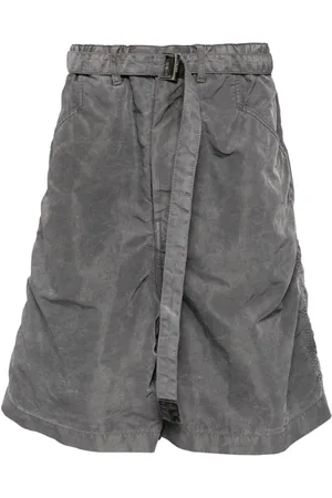SACAI Belted twill short