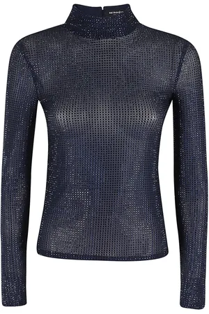 Retrofete Crystal-embellished top