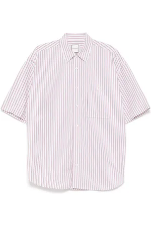 WOOYOUNGMI Striped short-sleeved shirt