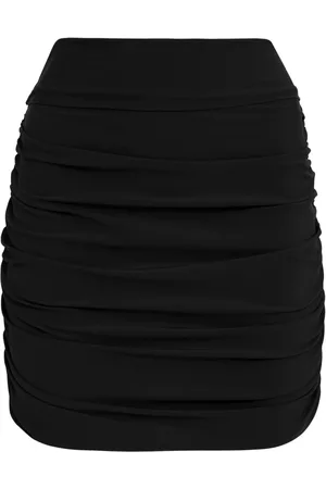 AMIR SLAMA Draped mini skirt