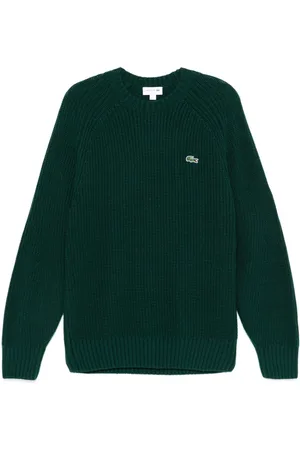 Lacoste Crew-neck wool sweater