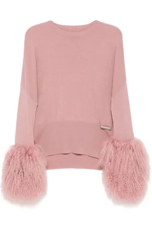 Izaak Azanei Feather detailing sweater