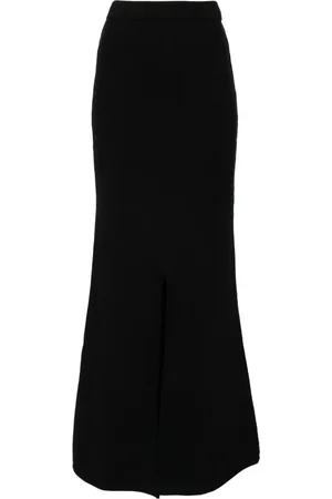 Izaak Azanei Ribbed maxi skirt