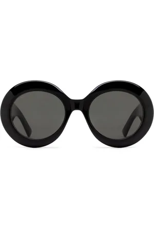 Gucci Interlocking G oval-frame sunglasses