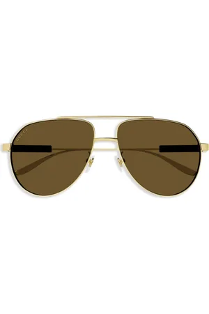 Gucci Interlocking G pilot-frame sunglasses