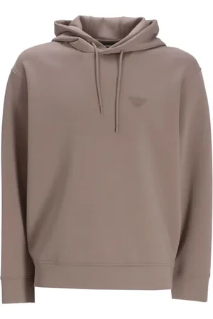 Emporio Armani Flocked-logo hoodie