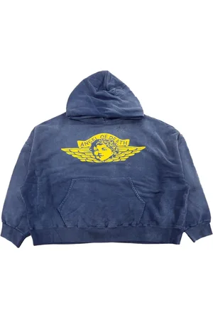SAINT MXXXXXX Logo-print hoodie