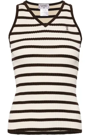 CHANEL 1998 CC tank top