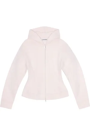 Ganni Zipped hoodie jacket
