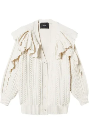 Twin-Set Ruffle-detail cardigan