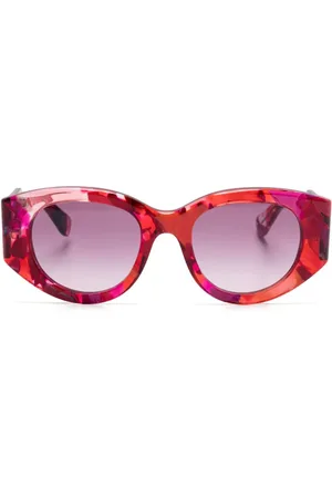 Chloé Marble-pattern sunglasses