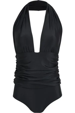 AMIR SLAMA Draped swimsuit