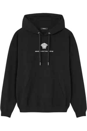 VERSACE Medusa Milano-embroidery hoodie