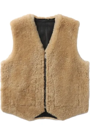 Sunflower Shearling vest