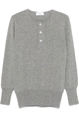 LARDINI Mélange-effect sweater