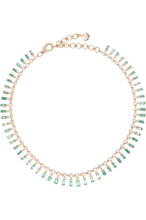 Shay 18kt rose gold Dot-Dash necklace