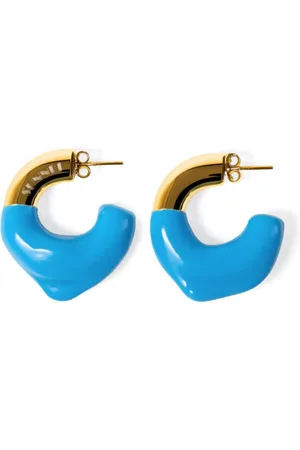 SUNNEI Rubberised-detail earrings