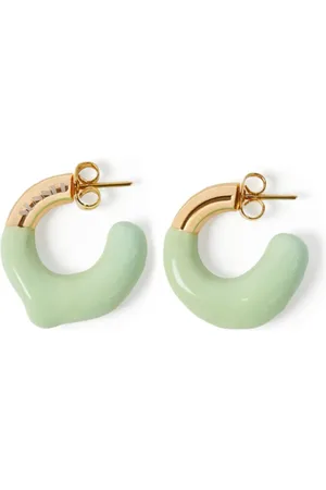 SUNNEI Rubberised-detail earrings