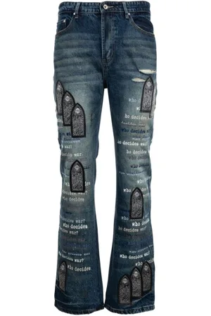 Who Decides War Scripture jeans