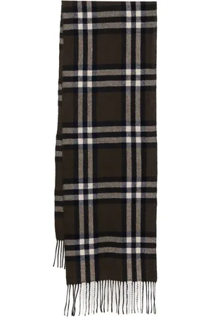 UNDERCOVER Checked scarf