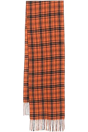 UNDERCOVER Checked scarf