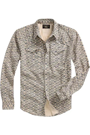 Ralph Lauren ALLEN WESTRN-LONG SLEEVE-SPORT SHIRT