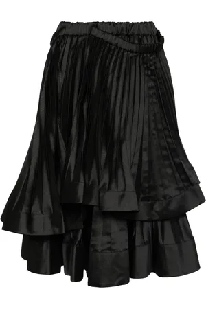 NOIR KEI NINOMIYA Pleated layered skirt