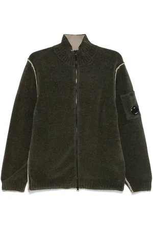 C.P. Company Cotton chenille cardigan