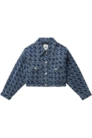 SJYP Frayed-detail jacket