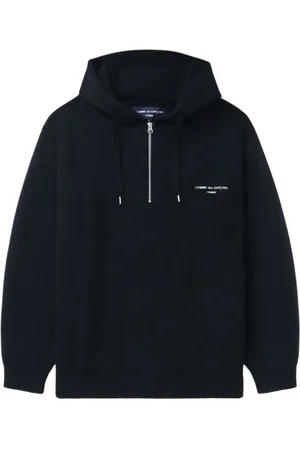 Comme des Garçons Logo-embroidered hoodie