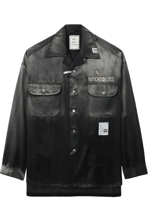 Maison Mihara Yasuhiro Logo-patch shirt
