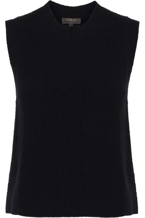 N.PEAL Rib-knit vest
