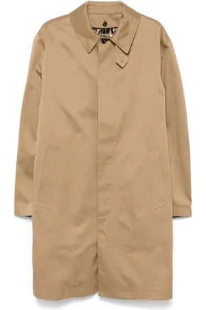 Saint Laurent Cotton gabardine trench coat