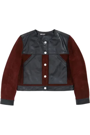 Bimba y Lola Leather two-tone jacket
