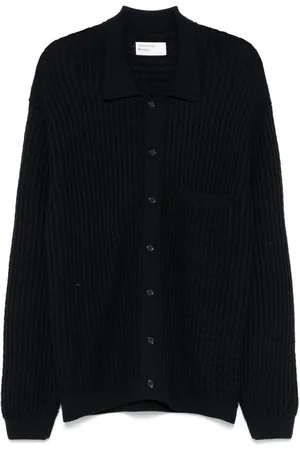 Universal Works Classic-collar cardigan