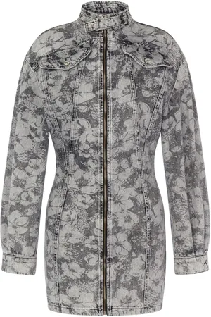 Moschino Floral denim dress
