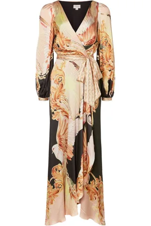 TEMPERLEY LONDON Graphic-print wrap dress