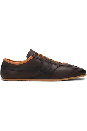DRIES VAN NOTEN Leather sneakers