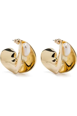 Cult Gaia Shira half-hoop earrings