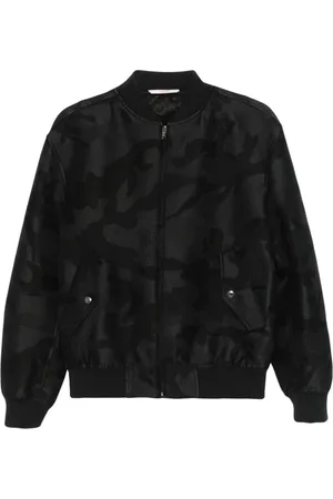 VALENTINO GARAVANI Camouflage-pattern bomber jacket