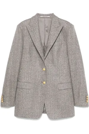 TAGLIATORE Herringbone blazer