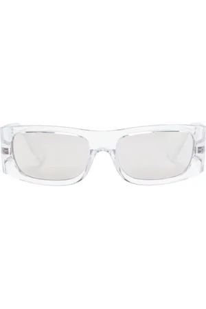 VERSACE Logo lens-insert sunglasses