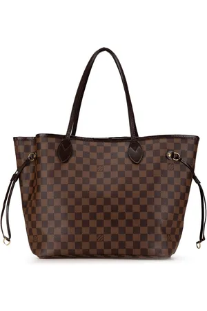 LOUIS VUITTON 2011 Damier Ebene Neverfull MM tote bag