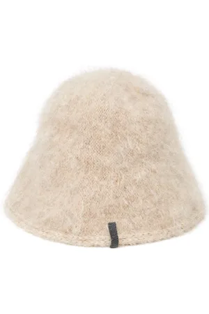Brunello Cucinelli Brushed-finish hat