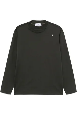 Stone Island Logo-embroidered T-shirt