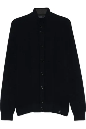 FAY Waffle-knit cardigan